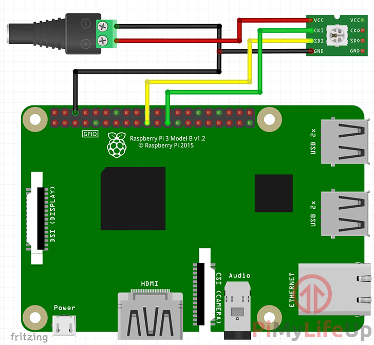 Smart Mirror Led Strip Wiring Diagram